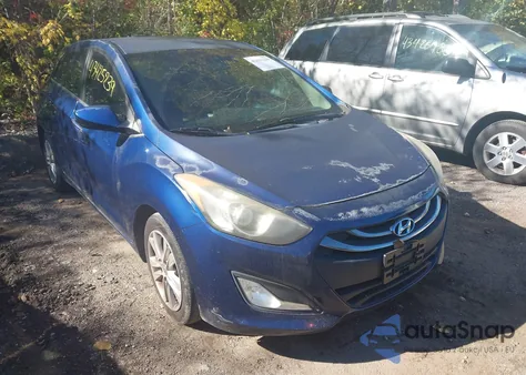 2013 Hyundai Elantra Gt из США, поврежденный, VIN KMHD35LE0DU092170